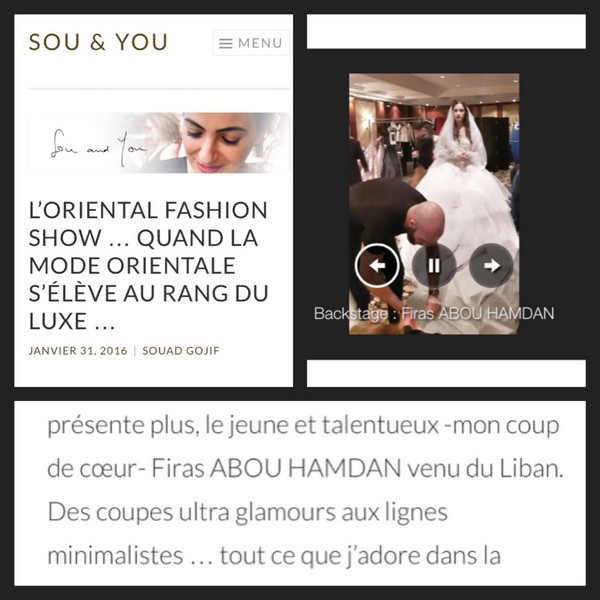 Firas Abou Hamdan Fashion Week